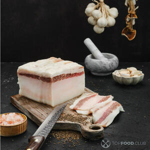 Нарезать сало