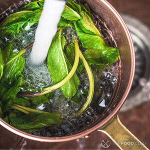 Помыть мяту