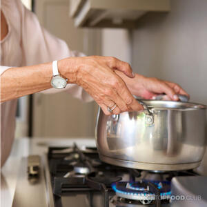 Отварить овощи