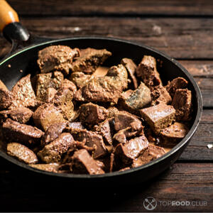 Обжарить печень