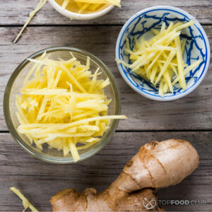 Нарезать имбирь