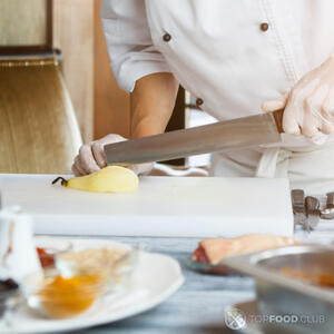 Нарезать груши