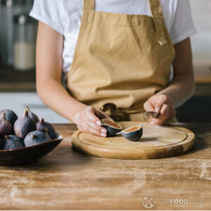 резать инжир