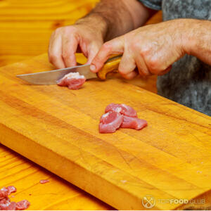 резать филе