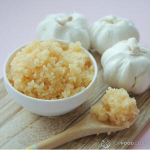 измельчённый чеснок