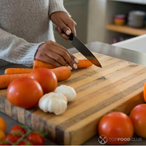  резать морковь