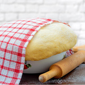 тесто поднимается