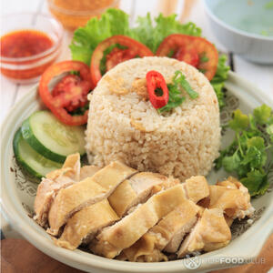 курица с рисом