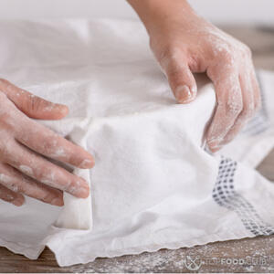 накрываем полотенцем