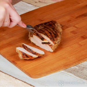 режем курицу