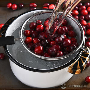 моем клюкву