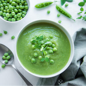 пюре из зеленого горошка