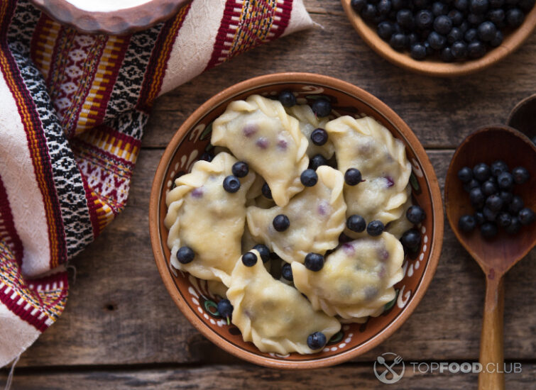 Рецепт панкейков с черникой