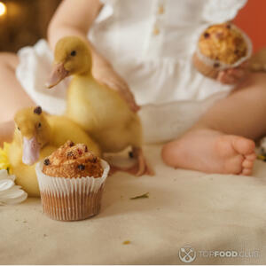 кексы с вишней