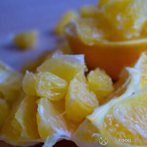 Измельчить апельсин