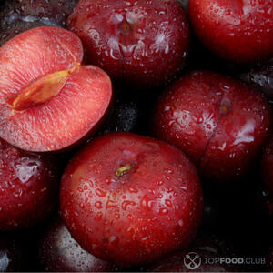 Помыть алычу