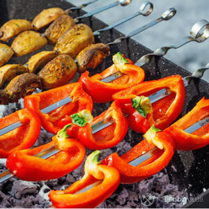 перец на решетке