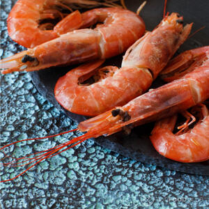 сырые креветки