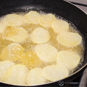 Пожарить чипсы