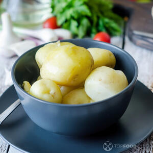 Очистить картофель