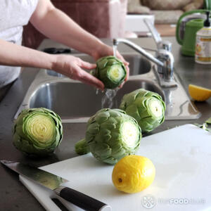 моем артишоки