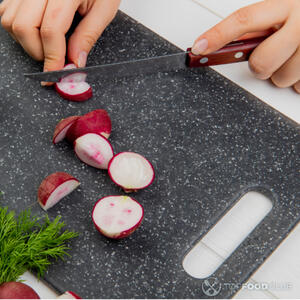 режем редиску