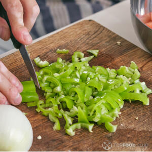 режем перец