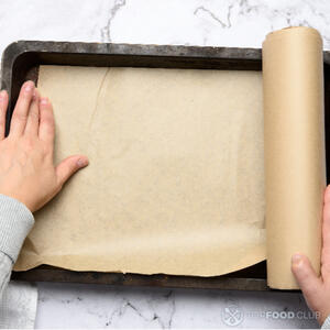 стелим пергамент