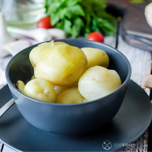 Очистить картофель