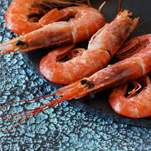 сырые креветки