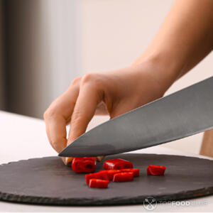 режем перец