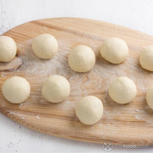 Сформировать тесто