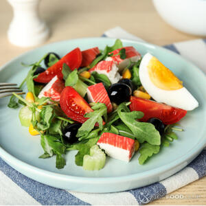 Салат готов.