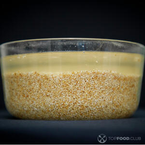 Залить пшено водой