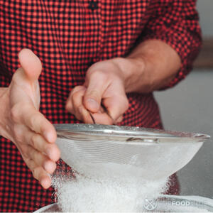 просеиваем муку