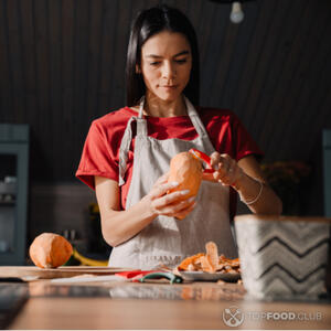 очистить батат