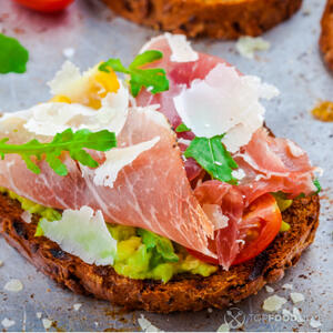 Готовая брускетта