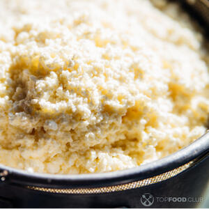 творог через сито