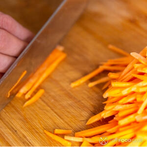 морковь соломкой