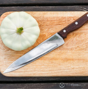 Нарезать паттисоны