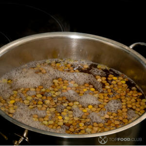 замачиваем чечевицу