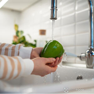 моем зеленый перец