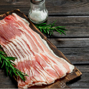 сырой бекон