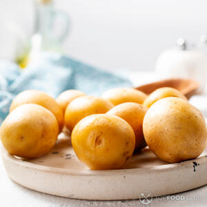 Обсушить картофель