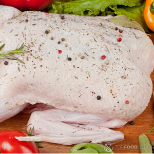 Утку обмазать маринадом