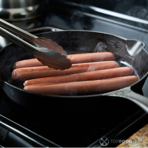 Сосиски обжарить