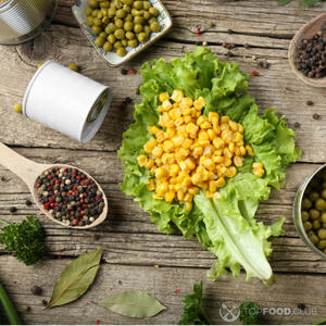 горошек и кукуруза