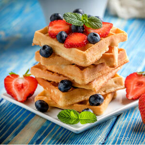 Подавайте вафли