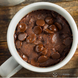 готовый брауни с крошкой