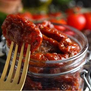 вытащить помидоры из масла